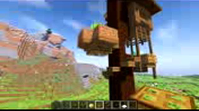 СТАРТОВЫЙ ДОМ НА ДЕРЕВЕ В MINECRAFT! Двойной! ТЫ ТАКОГО НЕ ВИДЕЛ! смотреть онлайн