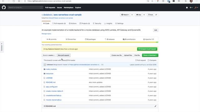 Opening github pull request смотреть онлайн
