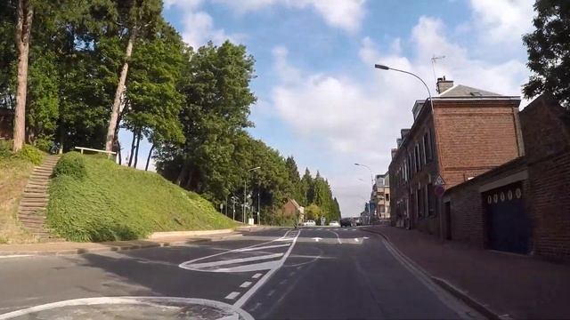 France Pas de Calais Saint Omer City center / France Pas de Calais Saint Omer Centre ville, Gopro смотреть онлайн