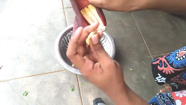 வாழைப்பூ சுத்தம் பண்ண தெரியாத