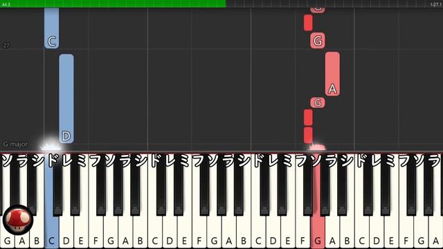 "Gurenge" - Kimetsu no Yaiba OP - LiSA - EASY Piano Tutorial смотреть онлайн