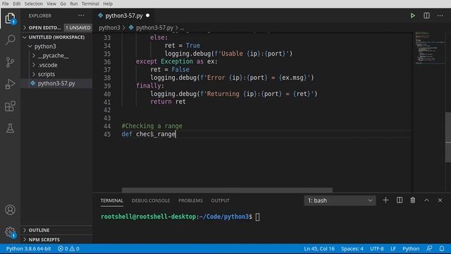 Episode 57 - Determine port availability смотреть онлайн