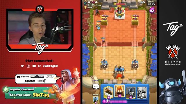 UNBREAKABLE DEFENSE! BEST PLAYERS in CLASH ROYALE LOVE THIS DECK! смотреть онлайн