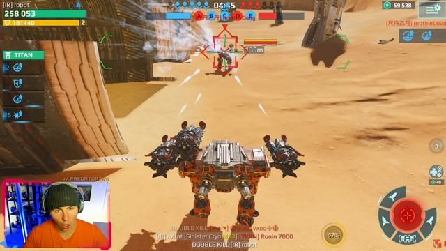 Are You Kidding?... Cruel Angler Super BUG - The #1 Power Robot Is Even Better... | War Robots смотреть онлайн