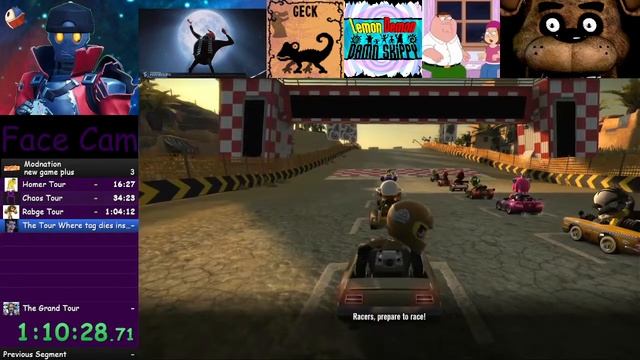 Modnation Racers "SpeedRun" (no commentary) смотреть онлайн