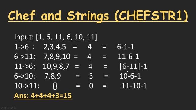 Codechef | July long challenge 2020 | Chef and Strings | CHEFSTR1 | Solution смотреть онлайн