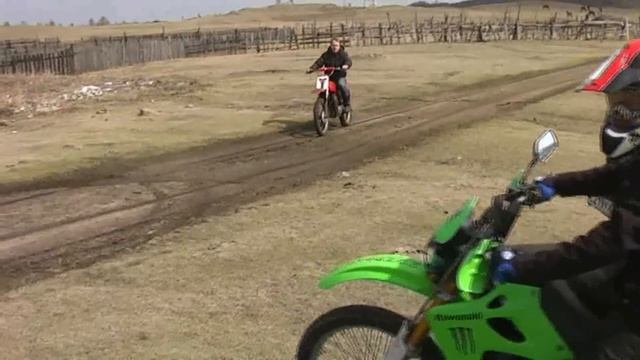 Чезет 500 (CZ 514 cross) Покатушки с японцами. смотреть онлайн