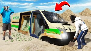 ОТКОПАЛИ ФОРД ТРАНЗИТ ИНКАССАЦИИ В ГТА 5 МОДЫ! ОБЗОР МОДА В GTA 5 ВИДЕО MODS