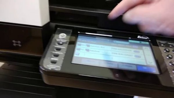 Сканирование на машинке Kyocera 4132