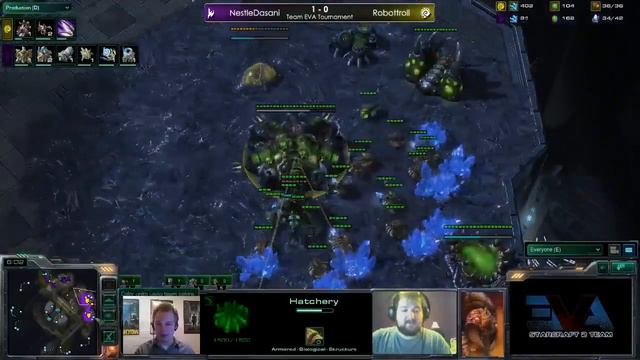 NestleDasani vs RobotTROLL - Game 2 - Starcraft II смотреть онлайн