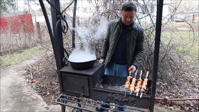 Суп из баранины на костре! Д Н 334! смотреть онлайн