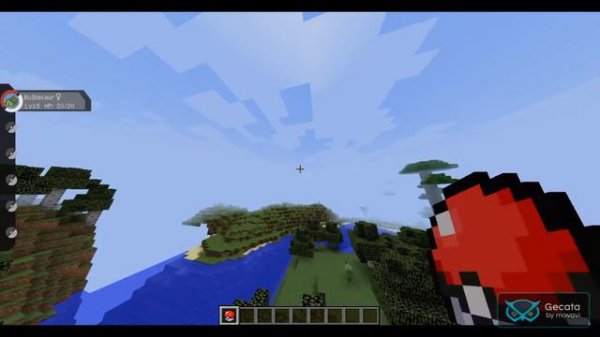 обзор мода Pixelmon в майнкрафте!