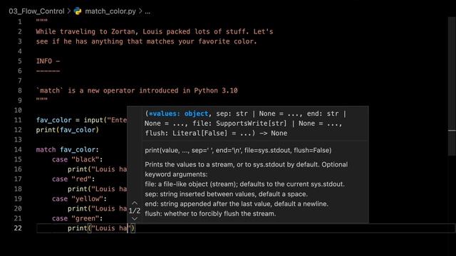 19 - Modern Python 101 | Thinking In Types - Match Statement | Beginner Full Course смотреть онлайн