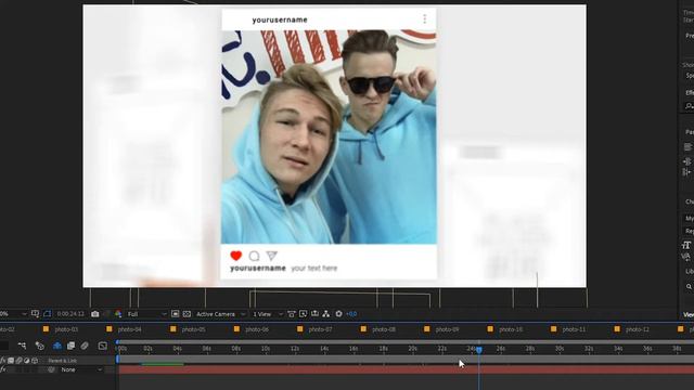 Как сделать 3D Футаж для Инстаграмма ? смотреть онлайн