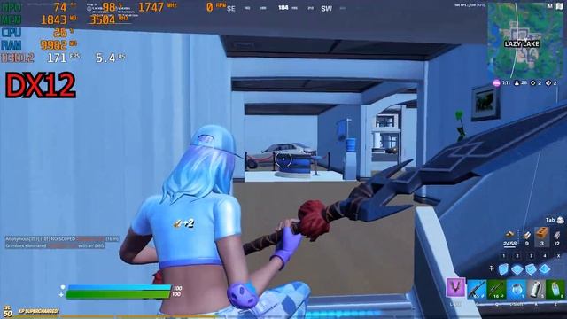 Fortnite Dx11 vs Dx12 vs Performance Mode (alpha) | ryzen5 5600x & GTX 1050Ti | Low Settings 1080p смотреть онлайн