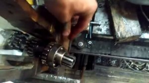 Ремонт задней передачи Мотоцикла Урал.