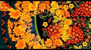 хохлома, футаж - гармонь