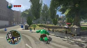 LEGO Marvel Super Heroes (PS4) - Stan Lee - Excelsior Hulk Free Roam Gameplay