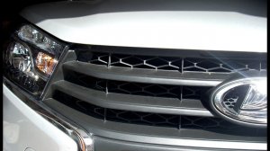 Lada Vesta. Сетка в верхнюю решетку радиатора