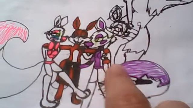 Как я рисовала фнаф. Старые рисунки;) смотреть онлайн