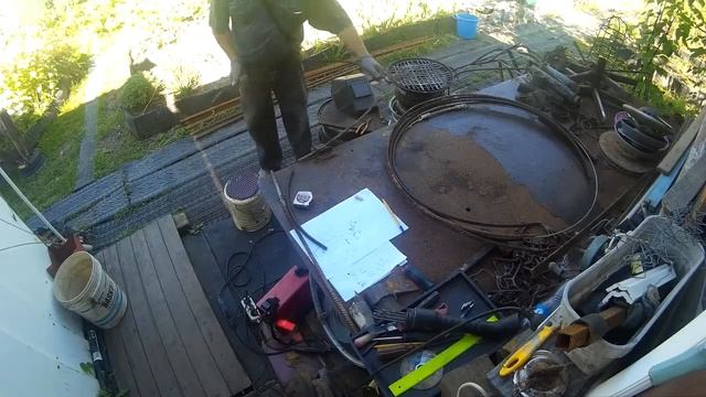 Показываю | Как сделать кострище на даче своими руками. смотреть онлайн