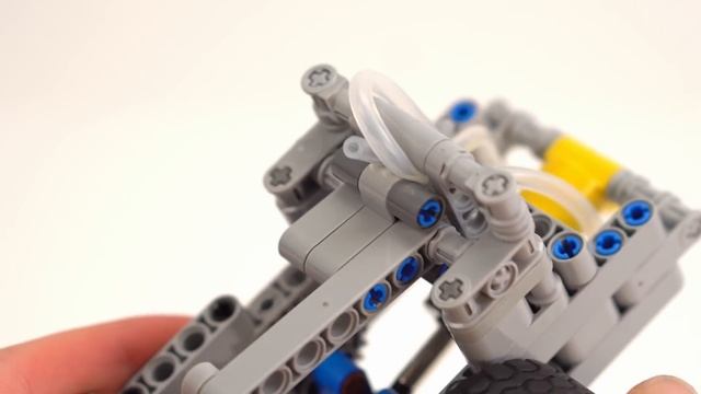 LEGO Technic 1 Cylinder Switchless Pneumatic Engine - 2500 RPM! LPE MOC - w/ Instructions смотреть онлайн