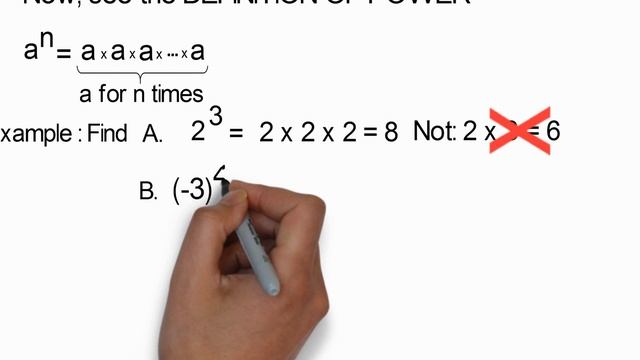 How to calculate the power of a number | Basics of Mathematics смотреть онлайн