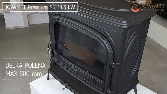 Krbová kamna KAWMET Premium NIKA S5 ECO смотреть онлайн