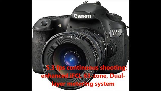 Canon EOS 60D 18 MP CMOS Digital SLR Camera with 3 0 Inch LCD смотреть онлайн
