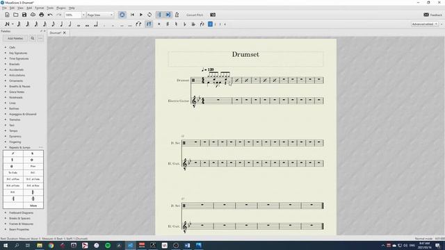 MuseScore Tutorial 8 - Drum Set and Percussion смотреть онлайн