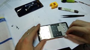 ремонт Honor 8 A ( замена дисплея )
