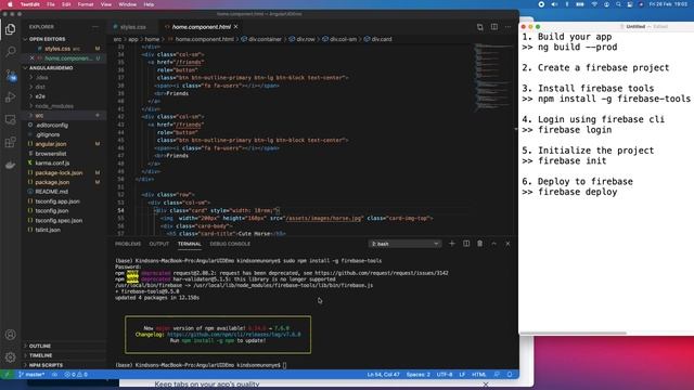 How to Deploy Angular App to Google Firebase for Free( Step by Step) смотреть онлайн