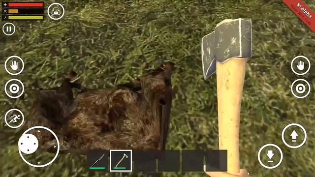 Survival simulator rust на телефоне первые шаги постройка первого дома смотреть онлайн