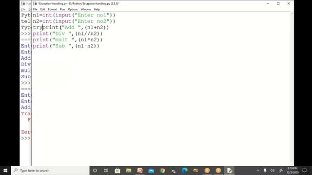 Exception Handling In Python [in Detail] смотреть онлайн