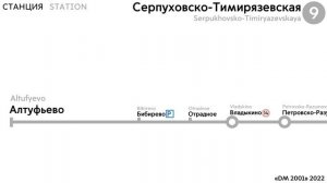 Информатор Московского метро: Серпуховско-Тимирязевская линия. (ЮРК до 2020) (старое)