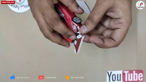 How To Make A Papercraft Car| DIY Papercraft car - Nissan Skyline | Paper car 3D models Easy