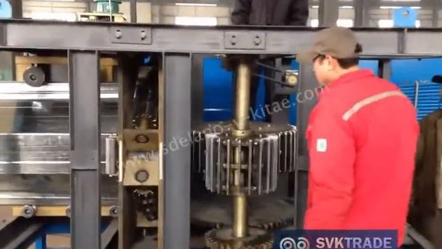 Бескаркасное строительство, оборудование в Китае. Приемка оборудования BH 1250-800 на заводе. смотреть онлайн