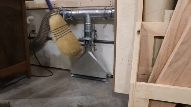 Ducting Install and Shop Tour of Dust Collection System смотреть онлайн