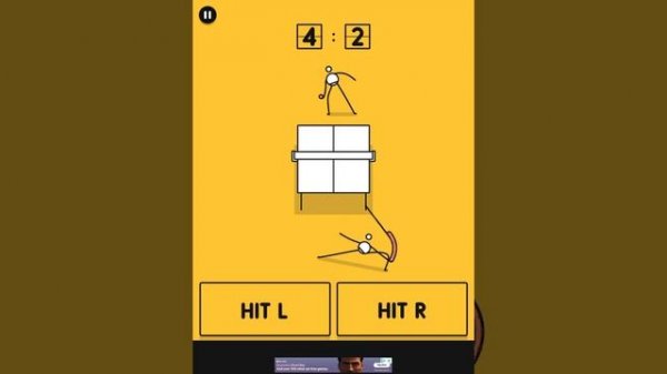 Weird ping pong game (ping pong king)