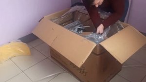 Распаковка мотоблока Huter MK-1003PL купленного на OZON