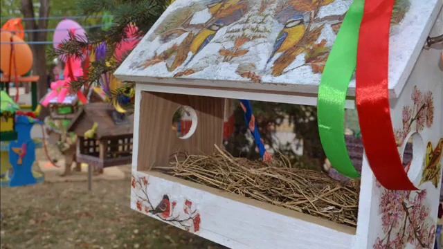 Выставка кормушек сделанных своими руками Выствка детских садов смотреть онлайн