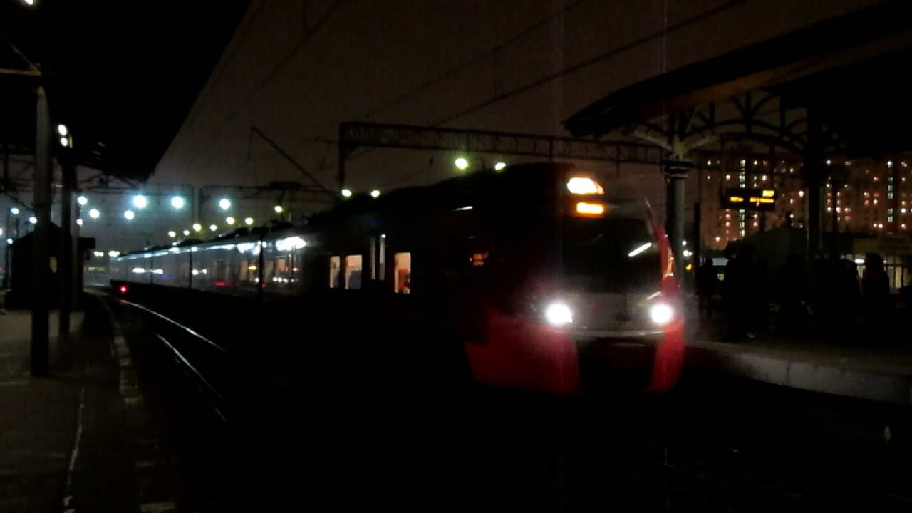 "Ласточка" ЭС1-022 Нижний Новгород - Москва смотреть онлайн