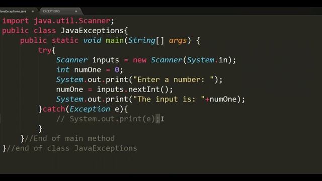 Exceptions | Computer Programming 2 (Java) смотреть онлайн