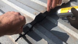 Кровля ремонт устранение течи #крыша #кровля