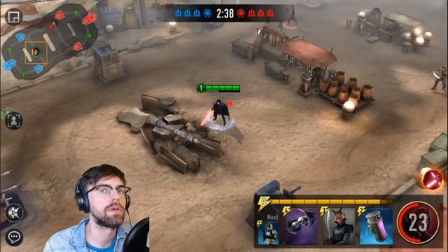 Star Wars: Force Arena (Watch the last match) The Best IOS Game Ever Played.. Kylo Ren Deck Gamepla смотреть онлайн