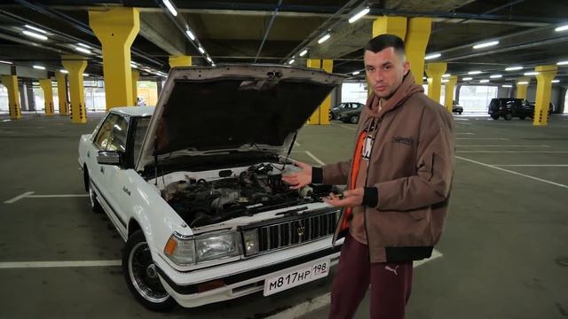 TOYOTA CROWN GS120 1986 ГОДА С ПРОБЕГОМ 63 ТЫСЯЧИ КМ смотреть онлайн
