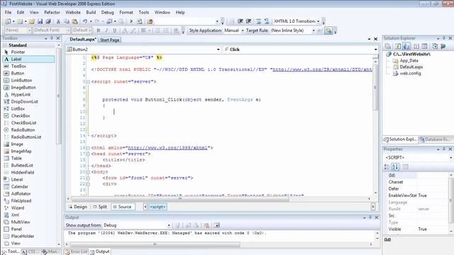 4 - ASP.NET Controls Events and Event Handlers смотреть онлайн