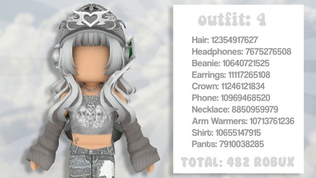 grunge/y2k roblox outfits || codes & links ♡ смотреть онлайн