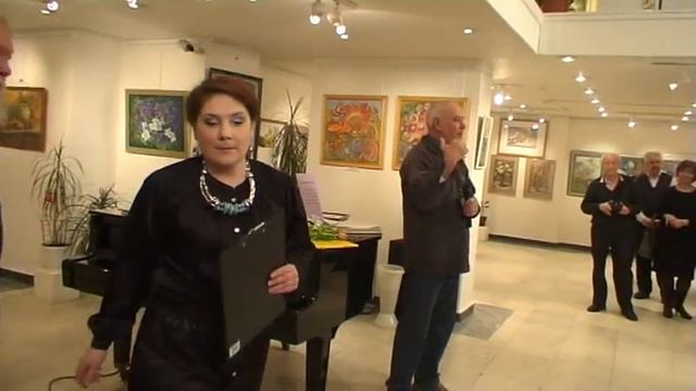 Цветы,цветы.. ч.1 Акваживопись 25.02 -10.03.2012 Выхино. смотреть онлайн